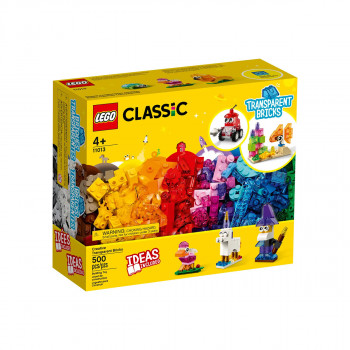 LEGO коцки, Classic, Creative Transparent Bricks 