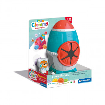Сет за игра со меки коцки, Soft Clemmy - Space Rocket 