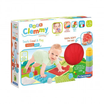 Сензорна подлога за играње, Soft Clemmy - Touch, Crawl & Play Sensory Path 