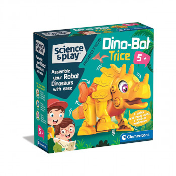 СТЕМ сет, Science&Play Robotics - Dino Bot: Triceratops 