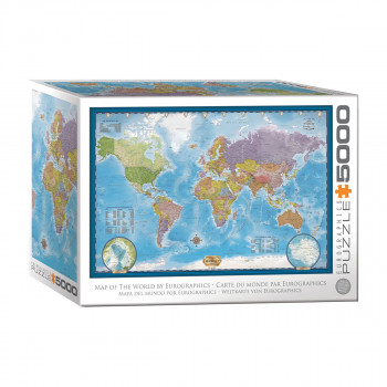 Сложувалка, Map of the World, 5000 парчиња 