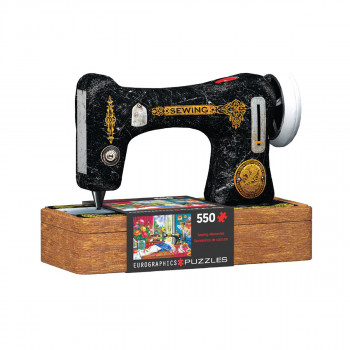 Сложувалка во метална кутија, Sewing Machine, 550 парчиња 