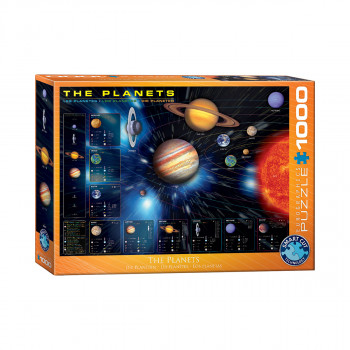 Сложувалка, The Planets, 1000 парчиња 