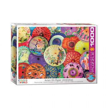 Сложувалка, Asian Oil-Paper Umbrellas, 1000 парчиња 