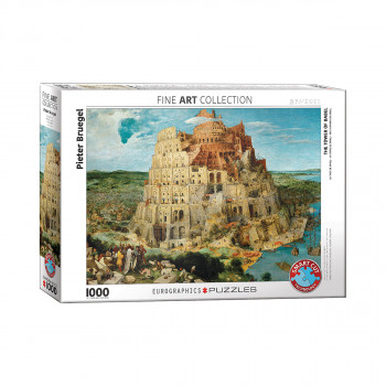 Сложувалка, Fine Art Collection, Bruegel - The Tower of Babel, 1000 парчиња 