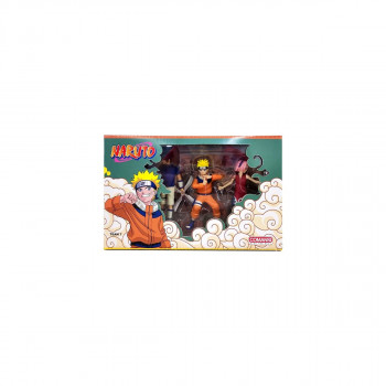 Сет фигури, COMANSI, Naruto - Naruto, Sasuke & Sakura, 9cm 
