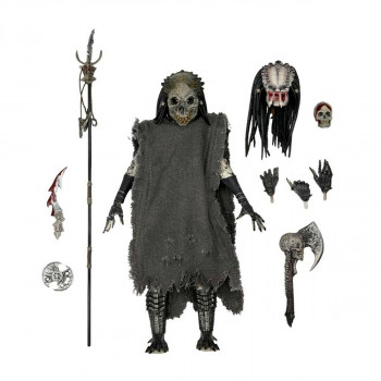 Фигура, NECA, Predator 2: Ultimate Shaman Predator, 18cm 