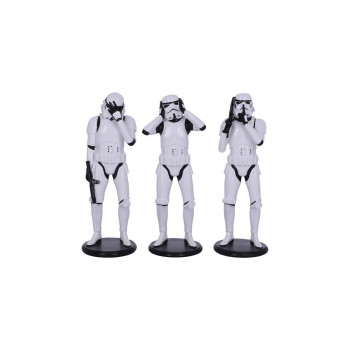 Сет фигури, NEMESIS NOW, Star Wars: Three Wise Stormtrooper, 19cm 