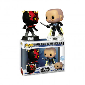 Сет фигури, Pop!, Star Wars: The Clone Wars - Darth Maul vs. Pre Vizsla 