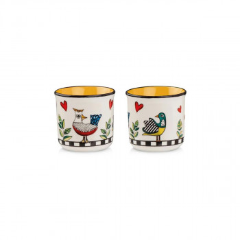 Сет од две шолјички, Cocoricò Yellow, 90ml 
