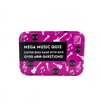 Мини друштвена игра, Apples to Pears - Quiz in a Tin: Mega Music Quiz 