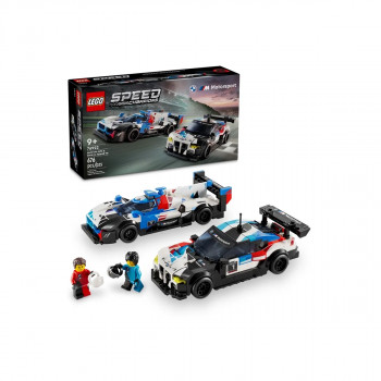 LEGO коцки, Speed Champions, BMW M4 GT3 & BMW M Hybrid V8 Race Cars 