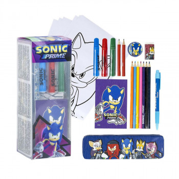 Сет за пишување и цртање - кутија, Sonic The Hedgehog 