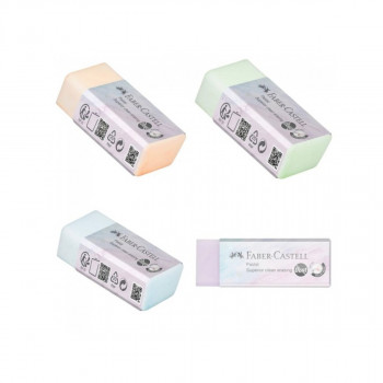 Гума за бришење, Dust-Free Pastel, 4 бои 