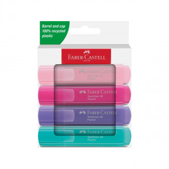Сет од 4 хајлајтери, Textmarker TL 46 SF Pastel 