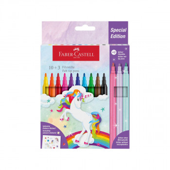 Сет од 10+3 фломастери, Special Edition - Unicorn 