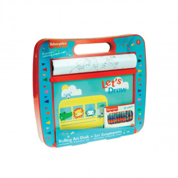 Сет за цртање, Fisher Price - Rolling Art Desk 
