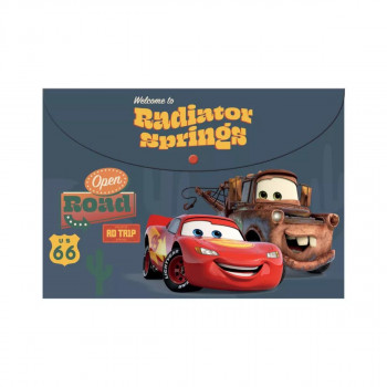 Папка со копче, Pixar: Cars - Open Road, A4 