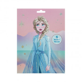 Сет стикери, Disney: Frozen, 8 листови 