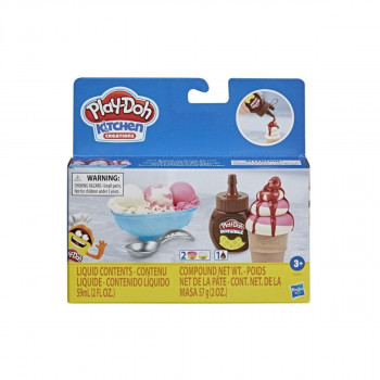 Креативен сет за игра, Play-Doh - Kitchen Creations: Ice Cream 