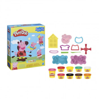 Креативен сет за игра, Play-Doh - Peppa Pig Stylin' Set 