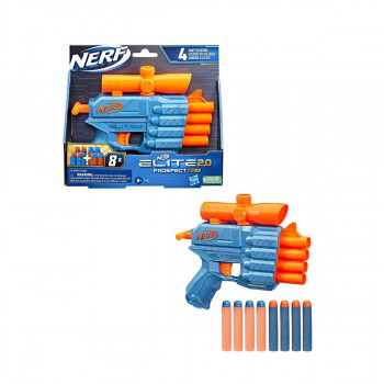 Играчка пушка со мека муниција, Nerf Elite 2.0 Prospect QS-4 Blaster 