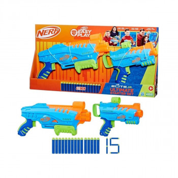 Сет играчки пушки со мека муниција, Nerf Elite Jr Ultimate Starter Set 