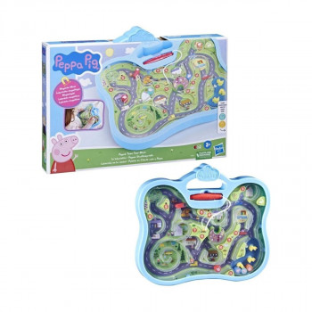 Едукативен сет за игра, Peppa Pig - Peppa's Town Tour Maze 