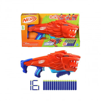 Играчка пушка со мека муниција, Nerf Junior Wild Lionfury 
