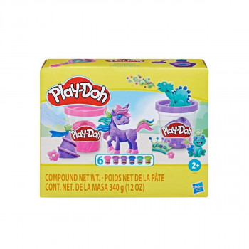 Тесто за моделирање, Play-Doh Sparkle Collection, 1/6 