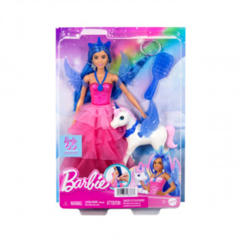 Барби Кукла, Barbie Unicorn Blue (65th Anniversary) 