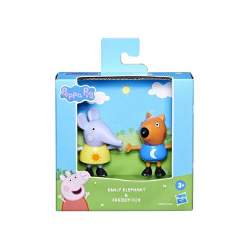 Сет фигури, Peppa Pig: Peppa's Best Friends - Emily Elephant & Freddy Fox 