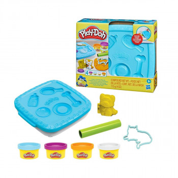 Креативен сет за игра, Play-Doh - Create 'n Go: Pets 