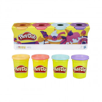 Тесто за моделирање - сет од 4 бои, Play-Doh - Sweet 