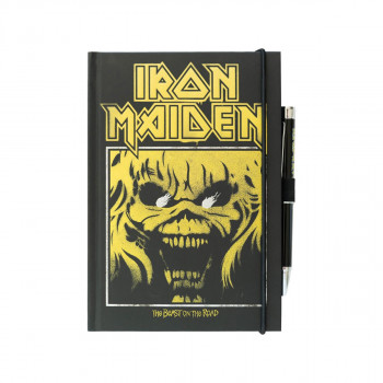 Нотес со пенкало-проектор, Iron Maiden, A5 