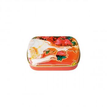 Мини метална кутија, Art Nouveau: Livemont - Parfumerie Rose 