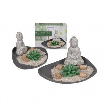 Декоративен сет од дрво, Buddha 