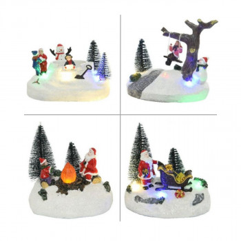 Декоративна фигура со LED светла, Winter Scenery, 4 дизајни 