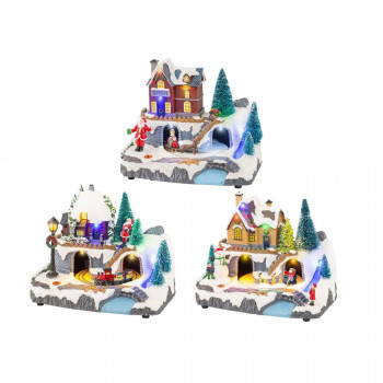 Декоративна фигура со LED светла, Christmas Carillon, 3 модели 