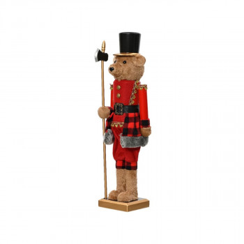 Декоративна фигура, Bear Nutcracker, 38 cm 