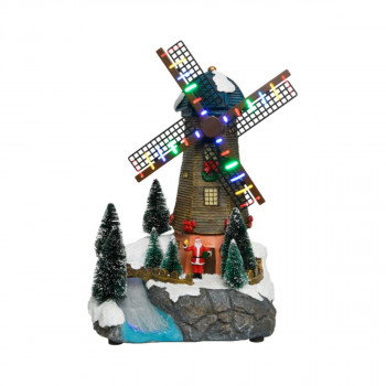 Декоративна фигура со LED светла, Windmill 