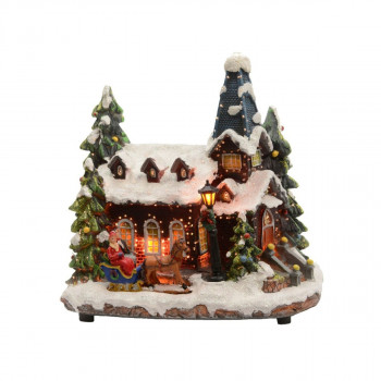 Декоративна фигура си LED светла, Winter Scenery 