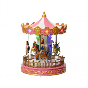Декоративна фигура со LED светла, Merry-Go-Round 