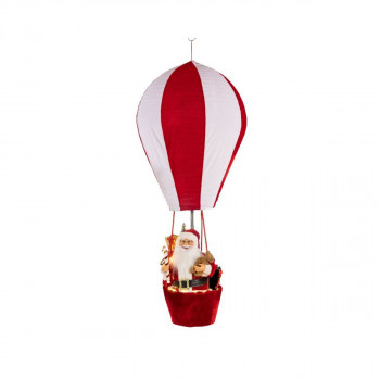 Декоративна фигура со LED светла, Santa Claus in Balloon, 150cm 