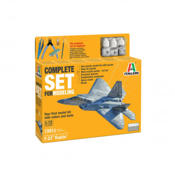 Комплетен сет за моделирање, F-22 Raptor, 1:72 