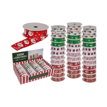 Декоративна лента - Christmas, 2м, 6 дизајни 