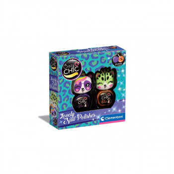 Сет од 2 детски лакови за нокти, Crazy Chic - Lovely Nail Polishes 1 
