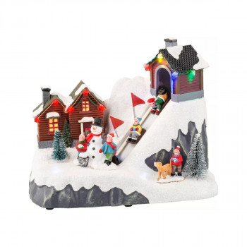 Декоративна фигура со LED светла, Christmas Village 
