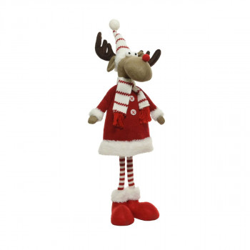 Декоративна фигура Red-White Deer, 69 cm 