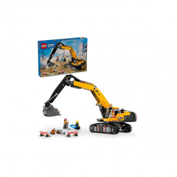 LEGO коцки, City, Yellow Construction Excavator 